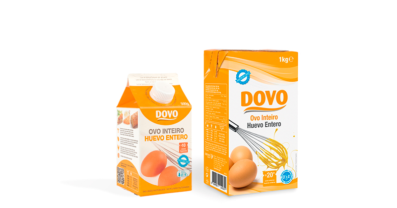 ovo líquido inteiro dovo
