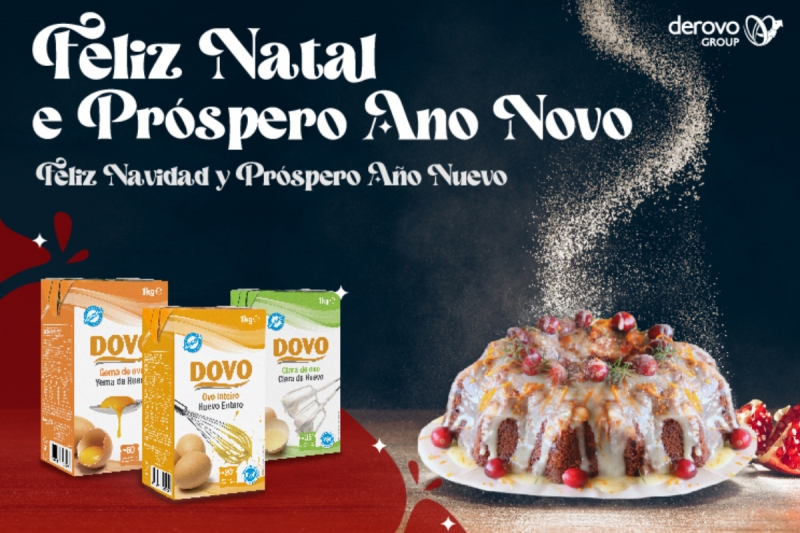 Feliz natal e próspero ano nova na companhia da derovo