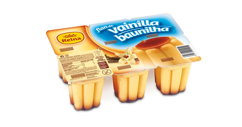 Pudim flan de baunilha
