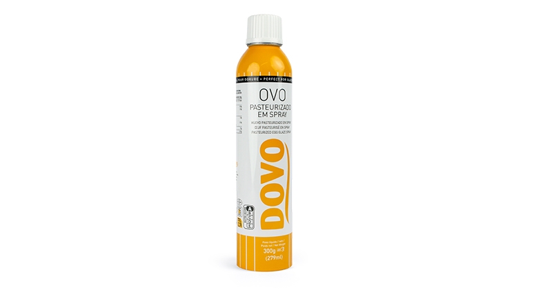 Ovo pasteurizado em Spray